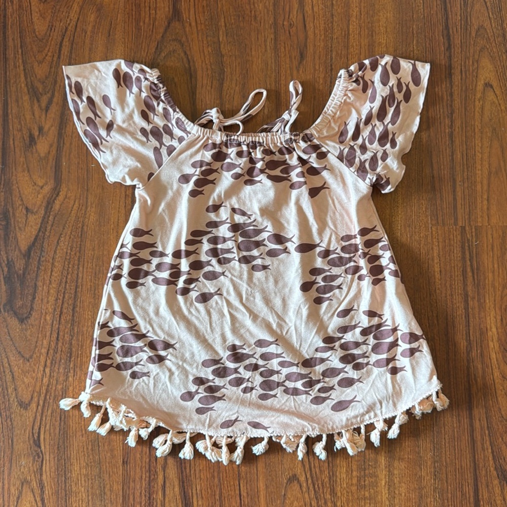 Fighting eel tassel dress